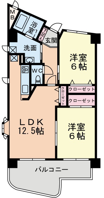 1・4号洋室タイプ