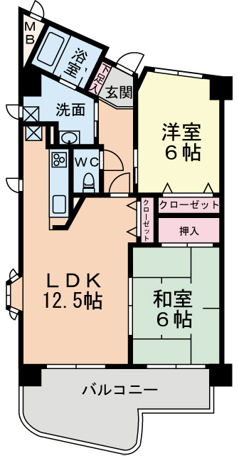 1・4号和洋室タイプ